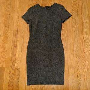 SALE Banana Republic Grey Herringbone Dress